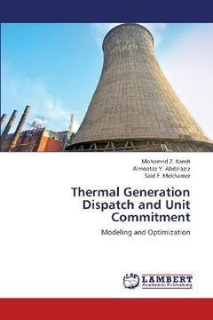 portada Thermal Generation Dispatch and Unit Commitment
