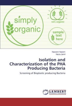 portada Isolation and Characterization of the Pha Producing Bacteria