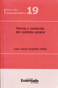 portada Forma Y Contenido Del Contrato Estatal (in Spanish)