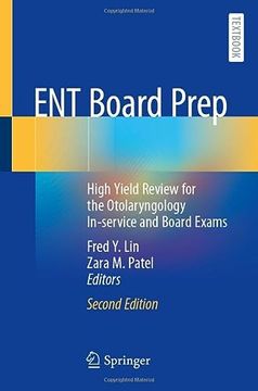 portada Ent Board Prep: High Yield Review for the Otolaryngology In-Service and Board Exams (en Inglés)
