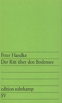 portada Der Ritt Über den Bodensee (Edition Suhrkamp) (en Alemán)
