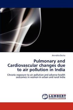 portada pulmonary and cardiovascular changes due to air pollution in india (en Inglés)