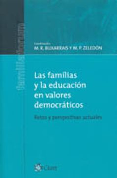 portada FAMILIAS Y LA EDUCACION EN VALORES (CLARET)