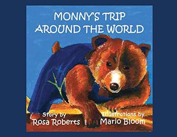 portada Monny'S Trip Around the World Coloring Book (en Inglés)
