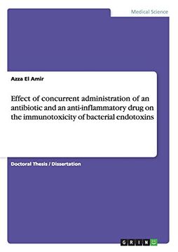 portada Effect of concurrent administration of an antibiotic and an anti-inflammatory drug on the immunotoxicity of bacterial endotoxins