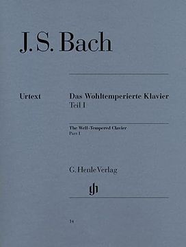 portada Well-Tempered Clavier bwv 846-869, Part i (in German)