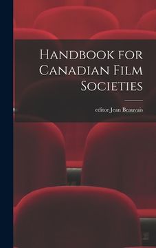 portada Handbook for Canadian Film Societies (en Inglés)
