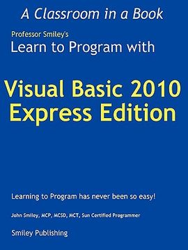 portada learn to program with visual basic 2010 express