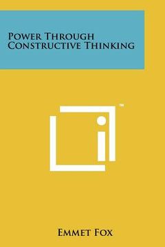 portada power through constructive thinking (en Inglés)