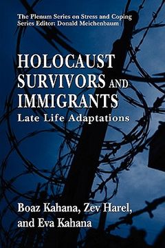 portada holocaust survivors and immigrants: late life adaptations (en Inglés)