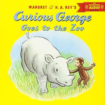 portada Curious George Goes to the Zoo with downloadable audio (en Inglés)