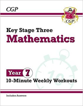 portada New ks3 Maths 10-Minute Weekly Workouts - Year 7 (en Inglés)