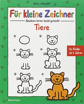 portada Für kleine Zeichner - Tiere: Zeichnen lernen leicht gemacht für Kinder ab 4 Jahren (in German)
