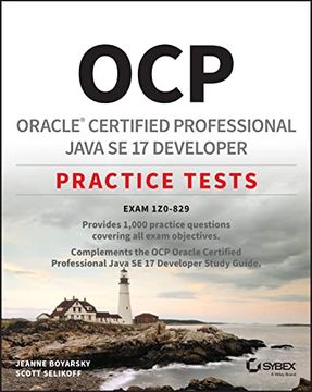 portada Ocp Oracle Certified Professional Java se 17 Developer Practice Tests: Exam 1Z0-829 