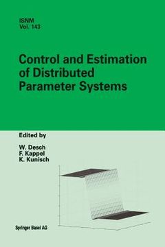 portada Control and Estimation of Distributed Parameter Systems: International Conference in Maria Trost (Austria), July 15-21, 2001 (en Inglés)