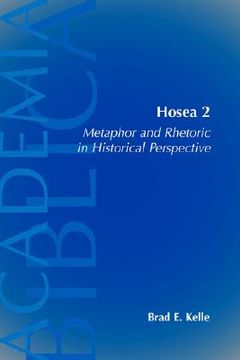 portada hosea 2: metaphor and rhetoric in historical perspective (en Inglés)