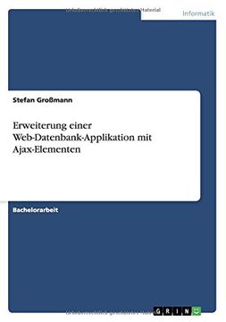 portada Erweiterung einer Web-Datenbank-Applikation mit Ajax-Elementen