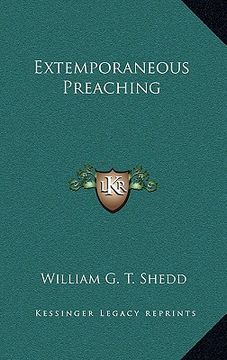 portada extemporaneous preaching (en Inglés)