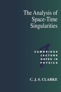 portada The Analysis of Space-Time Singularities Paperback (Cambridge Lecture Notes in Physics) (en Inglés)