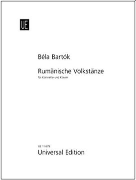 portada roumanian folk dances: for clarinet and piano (en Inglés)