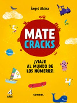 portada MATECRACKS 4 AÑOS ¡VIAJE AL MUNDO DE LOS NÚMEROS! (En papel)