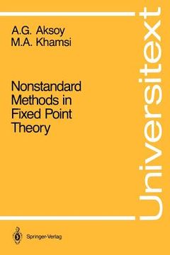 portada nonstandard methods in fixed point theory