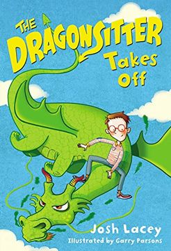 portada The Dragonsitter Takes Off (The Dragonsitter Series) (en Inglés)