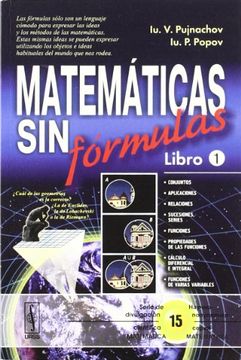 portada Matemáticas sin Fórmulas. Libro 1