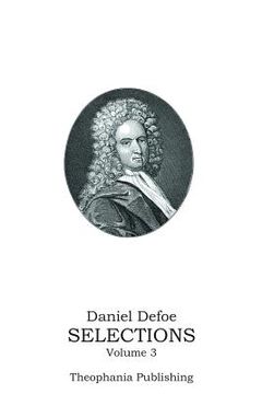 portada Daniel Defoe SELECTIONS Volume 3 (en Inglés)