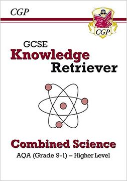 portada Gcse Combined Science aqa Knowledge Retriever - Higher (Cgp Gcse Combined Science 9-1 Revision) (en Inglés)