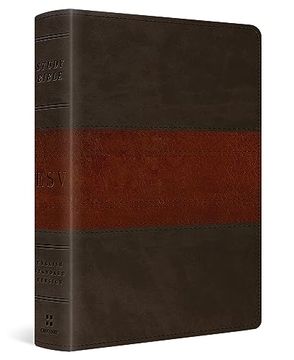 portada Esv Study Bible, Personal Size (Trutone, Forest/Tan, Trail Design) (in English)