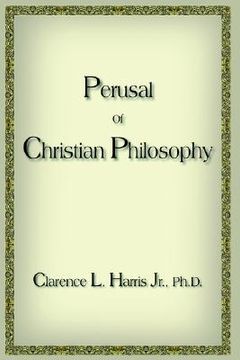 portada perusal of christian philosophy
