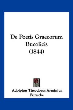 portada De Poetis Graecorum Bucolicis (1844) (in Latin)