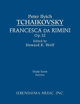 portada Francesca da Rimini, Op.32: Study score (in English)