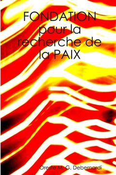 portada Fondation pour la Recherche de la Paix (en Italiano)