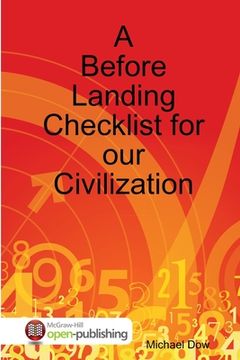 portada A Before Landing Checklist for our Civilization (en Inglés)