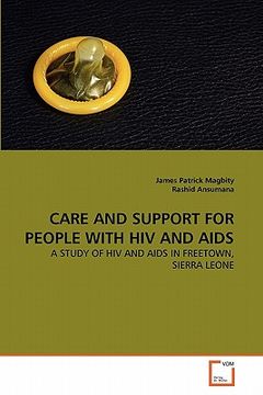 portada care and support for people with hiv and aids (en Inglés)