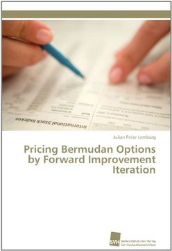 portada Pricing Bermudan Options by Forward Improvement Iteration