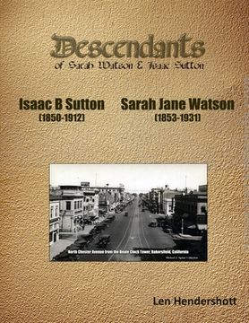 portada Descendants of Sarah Watson (in English)