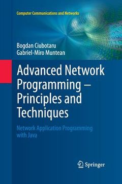portada Advanced Network Programming - Principles and Techniques: Network Application Programming with Java (en Inglés)