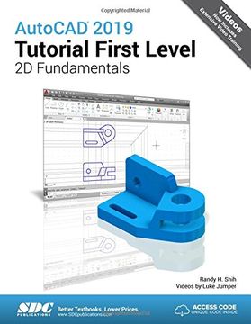 portada AutoCAD 2019 Tutorial First Level 2D Fundamentals (en Inglés)