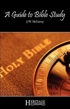 portada a guide to bible study (en Inglés)