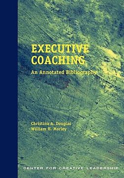 portada executive coaching: an annotated bibliography (en Inglés)
