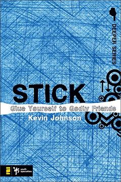 portada stick: glue yourself to godly friends (in English)