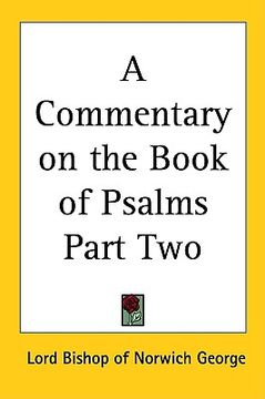 portada a commentary on the book of psalms part two