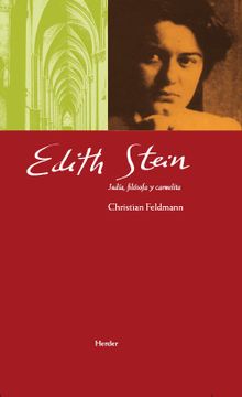 portada Edith Stein: Judía, Filósofa y Carmelita (in Spanish)