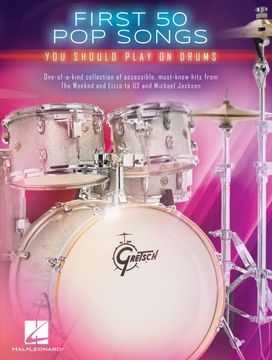 portada First 50 pop Songs you Should Play on Drums (in English)