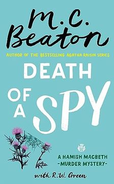portada Death of a spy (a Hamish Macbeth Mystery, 36) (in English)