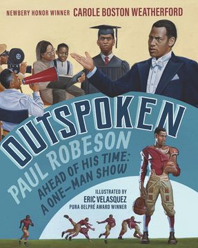 portada Outspoken: Paul Robeson, Ahead of His Time: A One-Man Show (en Inglés)