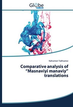 portada Comparative Analysis of “Masnaviyi Manaviy” Translations (en Inglés)